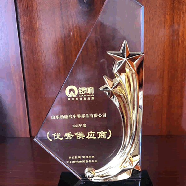 祝贺我司获得2025年度“锣响优秀供应商”称号